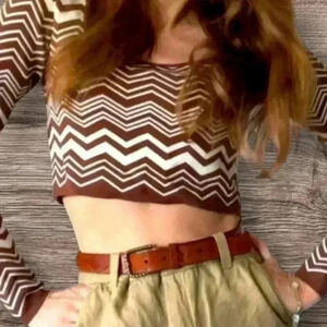 💲8️⃣ADD-ON 🆕Stradivarius  Crop Sweater